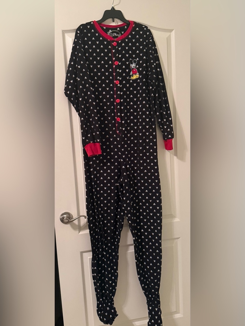Disney Mickey Mouse Adult Onesie Pajamas – Size Large
